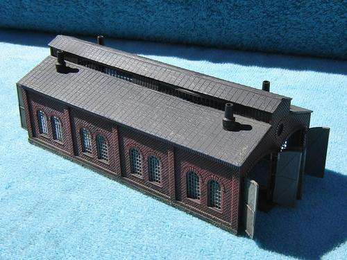 N gauge Two Stall Engine Shed