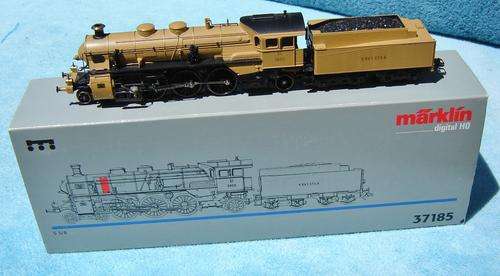 Marklin HO gauge K.BAY.STS.B Steam Locomotive No. 37185 - Digital -Limited Edition