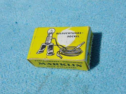 Marklin HO gauge Lighting Socket with working bulb No. 7073