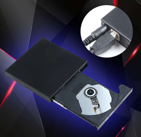 Portable External Slim DVD-RW/CD-RW Burner Recorder Optical Drive