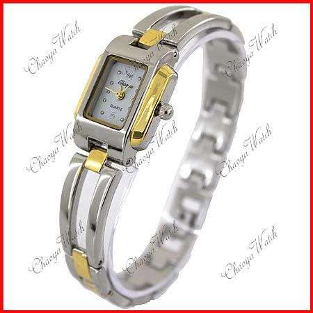 STAINLESS STEEL 2 TONE LADIES WATCH