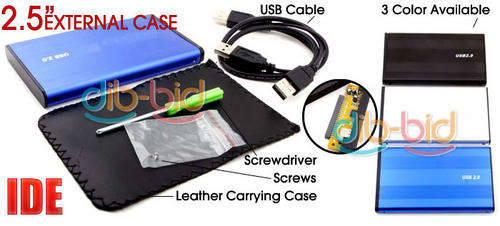 IDE 2.5 HDD Enclosure Case (IN STOCK)