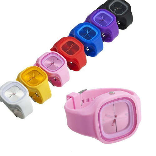 Jelly Colorful Candy Wrist Watch (IN STOCK)
