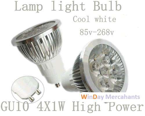 4W GU10 LED GLOBES (IN STOCK)