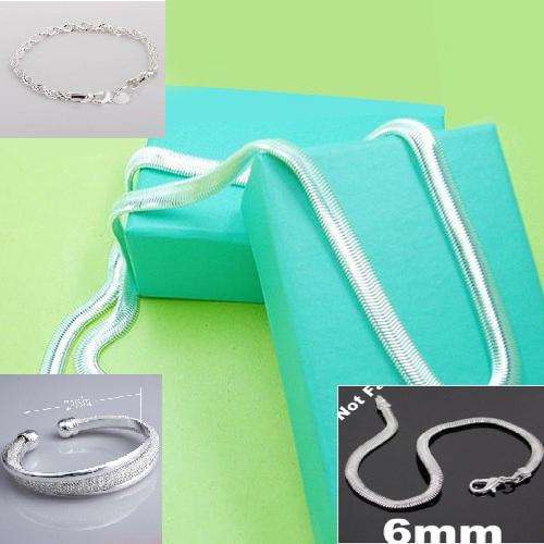 ONE WINNING BID=FOUR ITEMS (3x Bracelets + 1x Necklace)