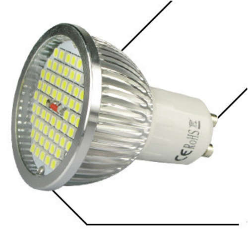 6W GU10 LED BULBS 520LM (IN STOCK)
