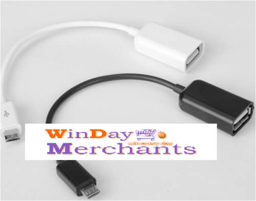 USB female Port Cable OTG Connect Kit Adapter For Samsung Mobile Phone