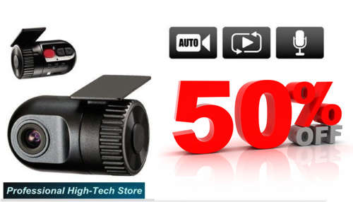 1080P D168 HD Smallest Car DVR Cam recorder G-sensor (REDUCED)
