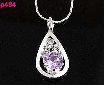 2X CRYSTAL DROP NECKLACES