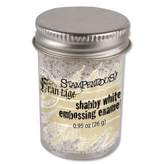 Stampendous - Embossing Enamel - Shabby White