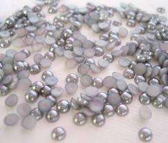 Half Pearls - Silver - 4mm