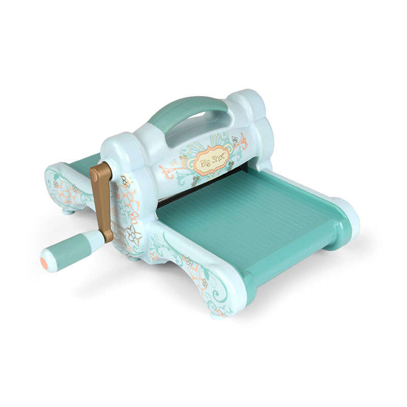 Sizzix - Big Shot - Machine - Powder Blue & Teal   + 1 FREE Embossing Folders