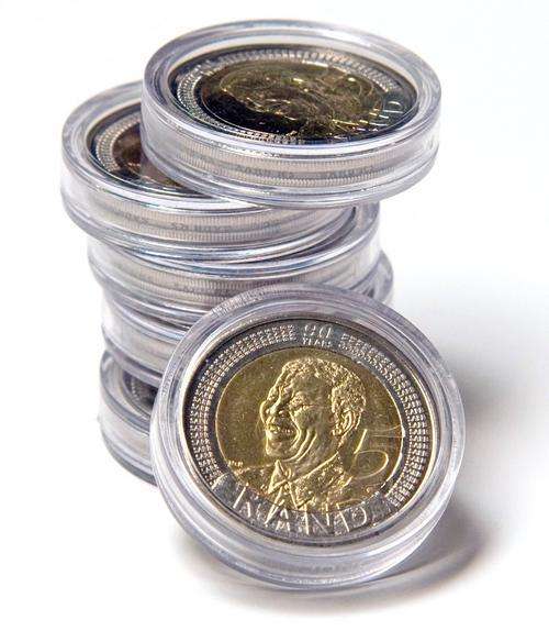 Nelson Mandela 2008 Birthday R5 coins in Casules