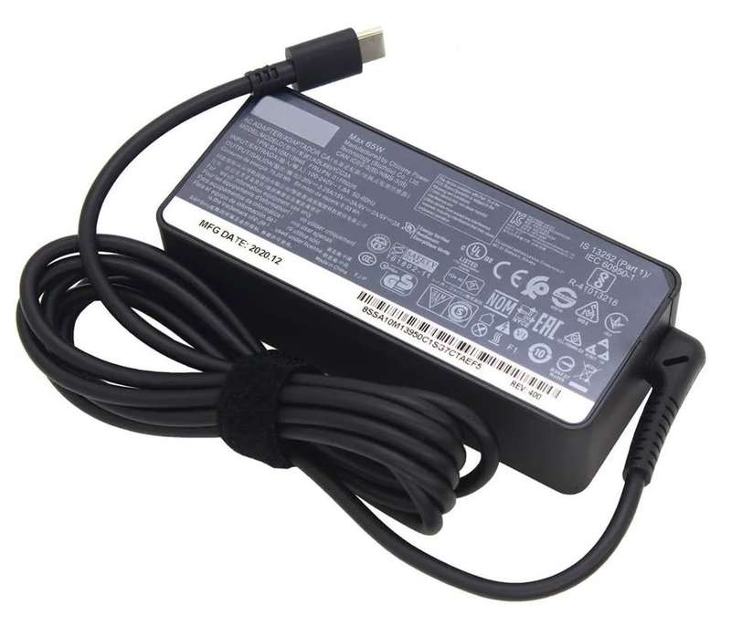 Original 65W Lenovo USB Type C Charger 20V 3.25A (Used)