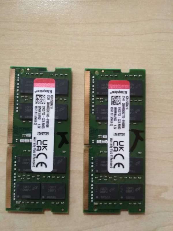 Kingston KCP426SD8/16 16GB DDR4 2666Mhz Non ECC Memory RAM SODIMM