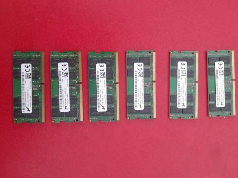 Micron 16GB 2Rx8 PC4-2400T SODIMM DDR4 Laptop Memory (Priced to Clear)