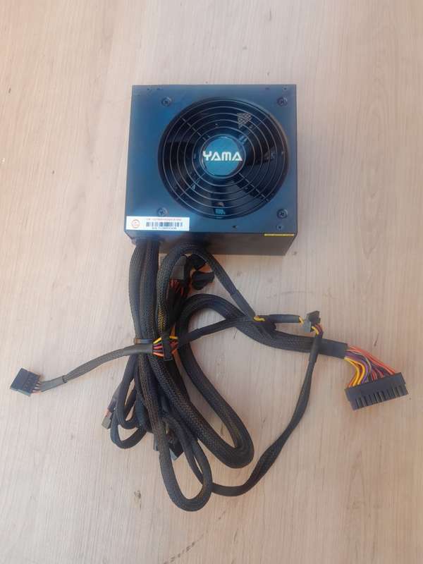 Yama Titan T750 750W Gaming Power Supply Unit (PSU) - 80plus Bronze Rated