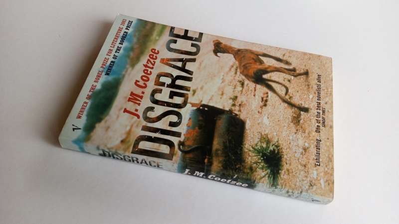 Disgrace, by J.M. Coetzee. Vintage, 2000