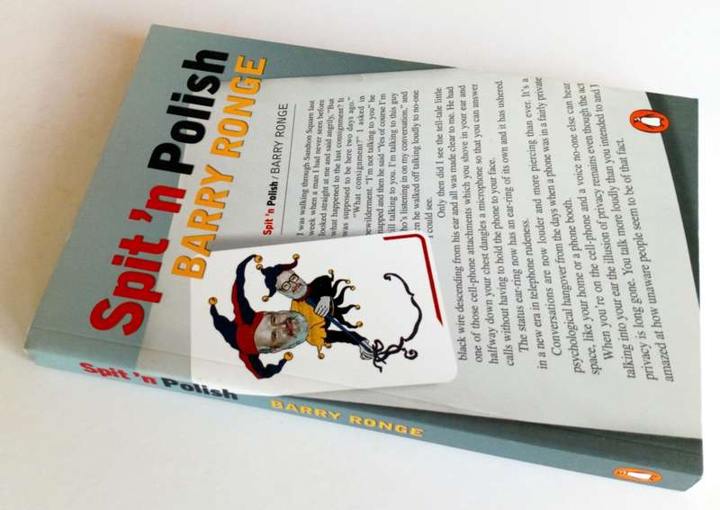 Spit `n Polish, by Barry Ronge. Published by Penguin Books (South Africa) (Pty) Ltd, 2006.