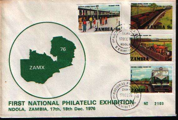 ZAMBIA 1976 NATIONAL EXHIBITION NDOLA S.G 253-256