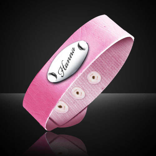 Pink Montana Strap with Free Engraving