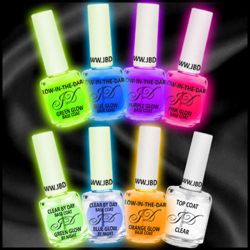 Glow in the Dark Nail Polish Complete Pack