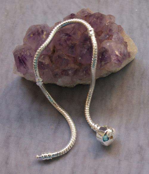 Pandora Style Bracelet .925 Sterling Silver fits Murano Beads and Charms