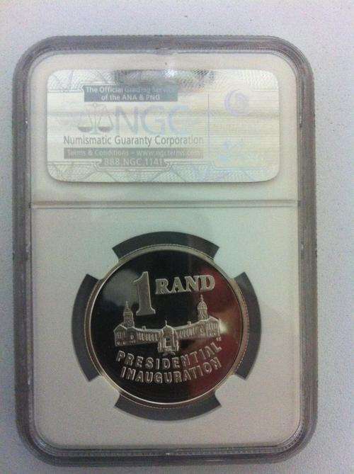 " 2nd Finest - Only Two Coins Graded Higher " PF69 Ultra Cameo 1994 R1 Presidential Inauguration.