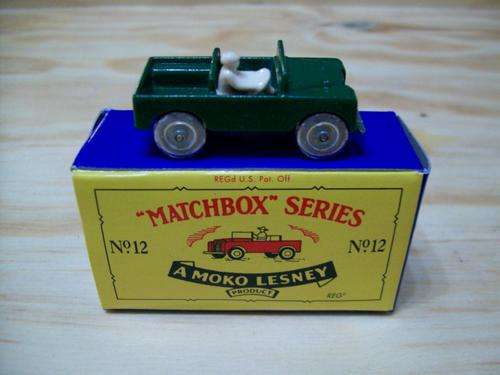 MATCHBOX ORIGINALS COLLECTORS SERIES 3 LAND ROVER NO.12