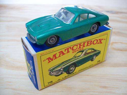 MATCHBOX LESNEY 1960's FERRARI BERLINETTA LUSSO COUPE NO.75 - ORIGINAL BOX - SUPERB
