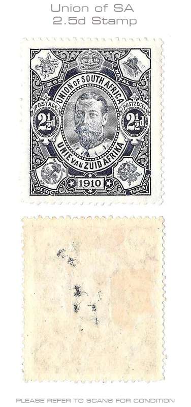 Union of SA 2.5d Stamp