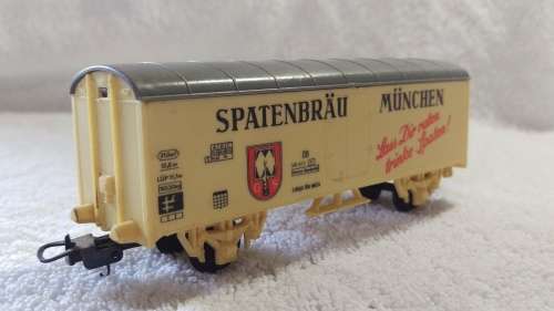 Lima Closed Goods Wagon - Spatenbrau Munchen (Unboxed)
