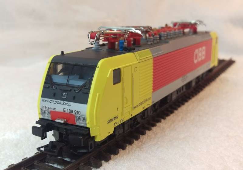 HO Piko 57456 BR189 Electric Loco OBB with 4xPantographs (Boxed) DCC Ready