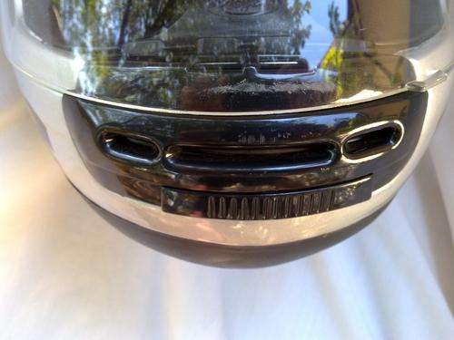 Front mouth adjustable air intake