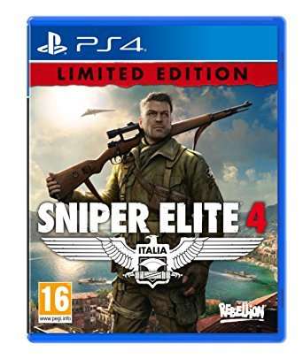 SNIPER ELITE 4 LIMITED EDITION *LIKE NEW*