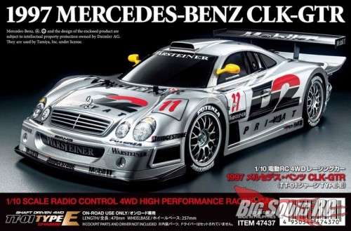 Tamiya Mercedes 1/10 Scale CLK-GTR