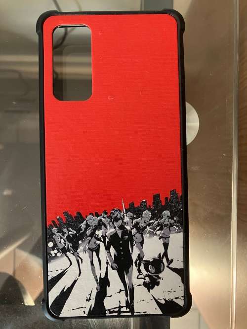 Limited Edition Persona 5 phone case for Samsung S20 FE (Worth 600)