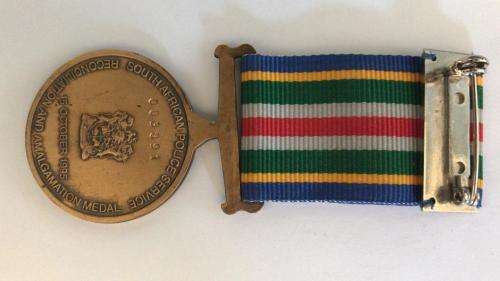 SAPS Reconciliation and Amalgamation Medal