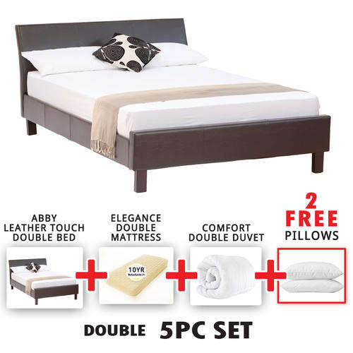 ABBY DOUBLE BED 5 PIECE SET
