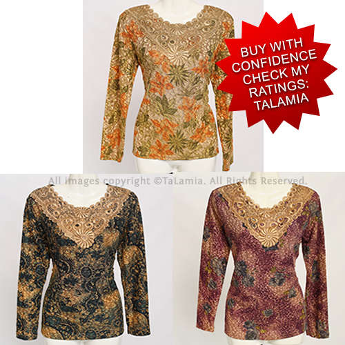Set of 3 beautiful tops with gorgeous embroidery