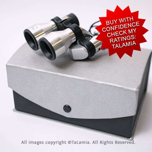 Gift boxed miniature binoculars (works)