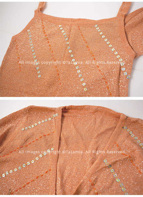 Ladies brown beige and orange sweater jerseys (5 pieces)