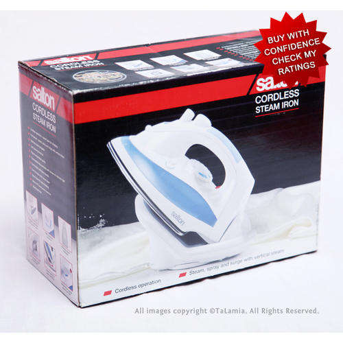 Salton cordless steam iron