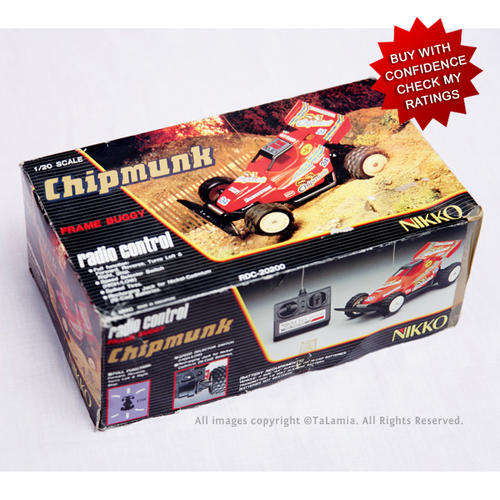 1/20 scale Chipmunk Radio Control RED frame buggy car by NIKKO