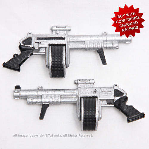 Very cool action figure guns x 2