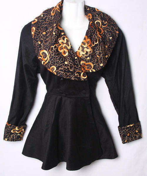 Black one of a kind ladies jacket quality import