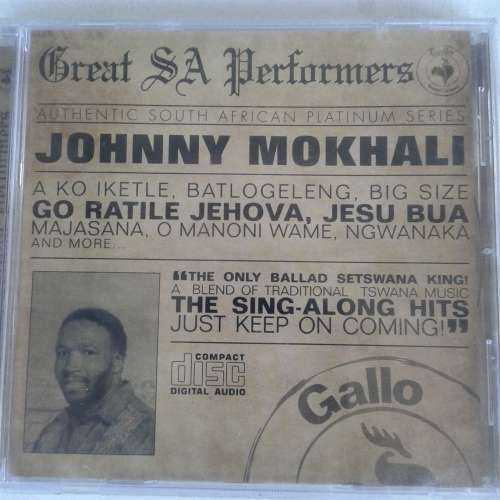 Johnny Mokhali - Great South African Performers (2011)