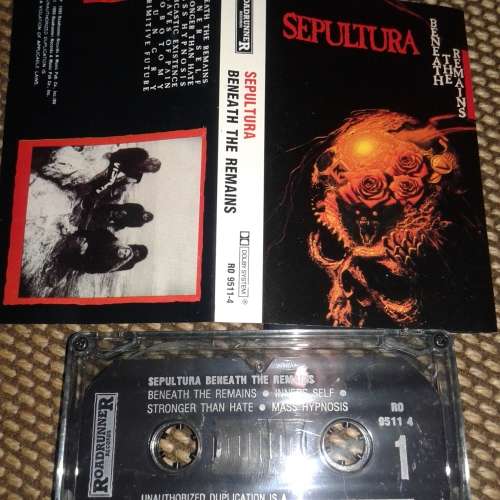 Sepultura - Beneath The Remains [Tape]
