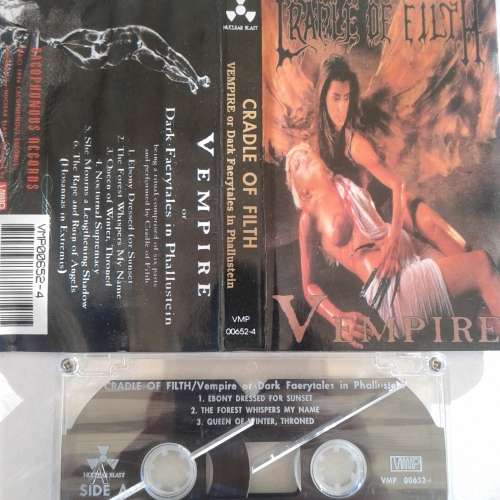 Cradle Of Filth - Vempire Or Dark Faerytales In Phallustein [Tape]