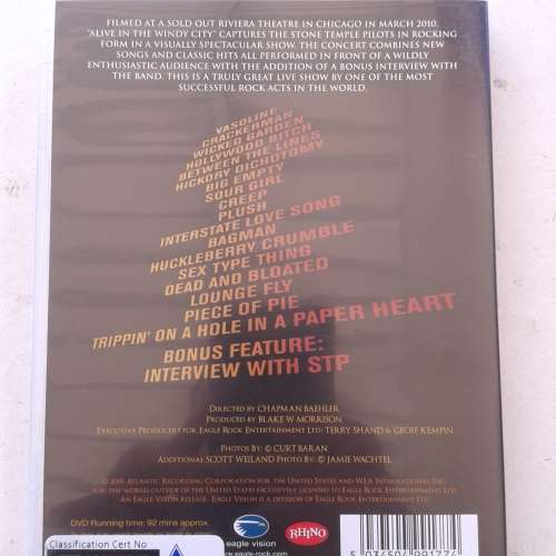 Stone Temple Pilots - Alive In The Windy City [DVD]